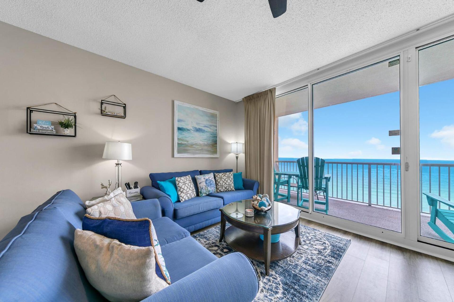 Stunning Ocean & Sunset Views, Direct Beach Access With 2 King Bedrooms At Panama City Beach, Fl Exterior foto