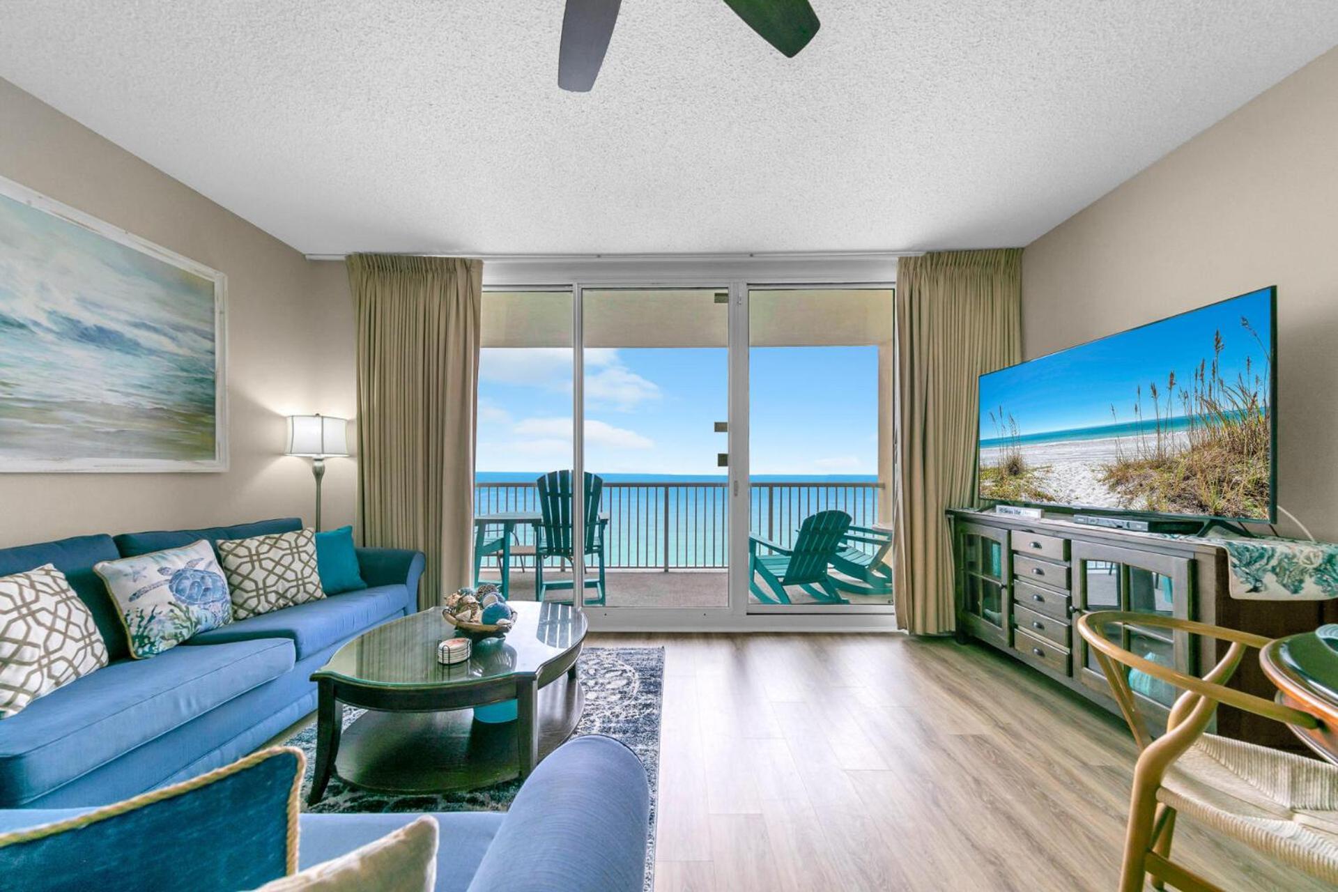 Stunning Ocean & Sunset Views, Direct Beach Access With 2 King Bedrooms At Panama City Beach, Fl Exterior foto